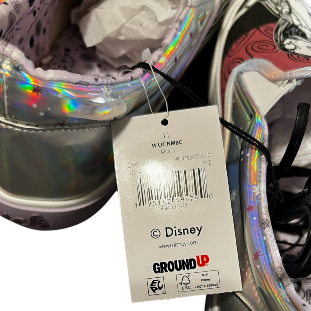 Disney Silver and Black Flats for Everyday Comfort - Picture 3 of 13